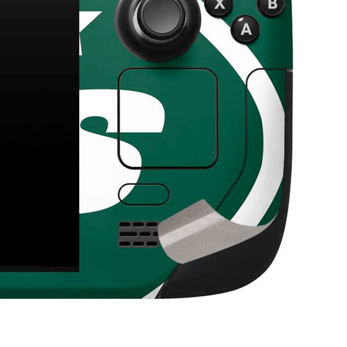 NFL New York Jets Large Logo Steam Deck Handheld Gaming Computer Skin